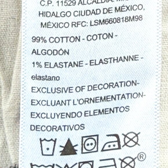 Levi Strauss Signature Men's Comfort Flex Blue Denim Shorts Sz 42 Inseam 10" NWT - Picture 8 of 14